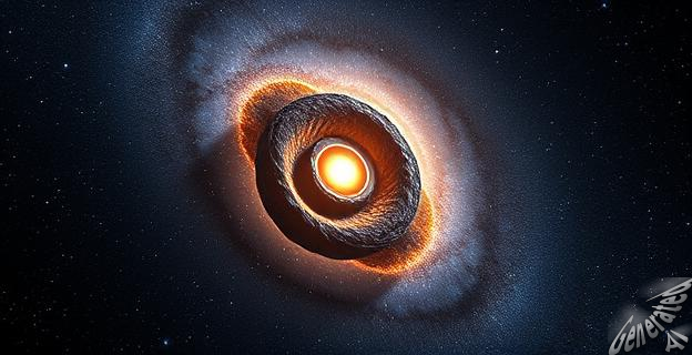 Un objeto con una masa mayor que la del Sol, pero sin alcanzar el umbral para ser un agujero negro