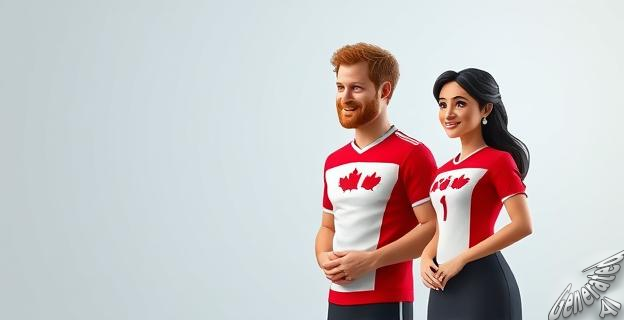 Vestir la equipación de un equipo canadiense