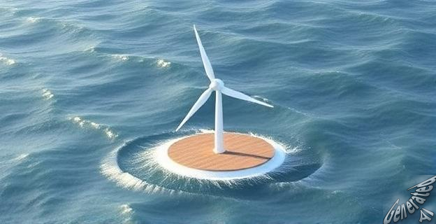 Una turbina eólica flotante de 17 MW