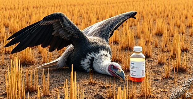 El colapso de los buitres elevó la mortalidad humana en un 4,7%