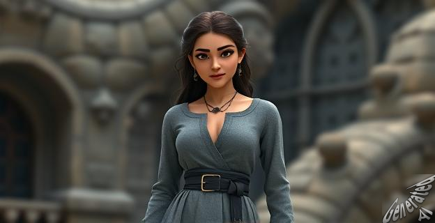 Ana Guerra llevaba un 'total look' gris con escote 'side boob' y cinturones negros