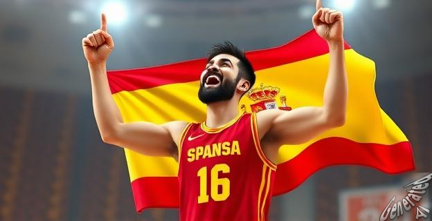 España venció a Lituania 50-102
