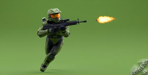 Una jugada que aprovecha las físicas de Halo: Combat Evolved para lanzar un francotirador y matar a otro jugador