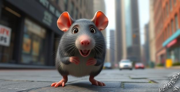 Las ratas han desarrollado un lenguaje propio adaptado al ruido de la metrópoli