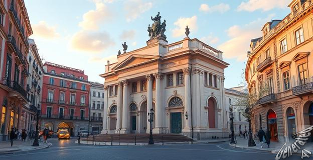 La Casa Ciriaco y la Puerta del Sol son lugares reales de Madrid que recorren los protagonistas de Luces de Bohemia