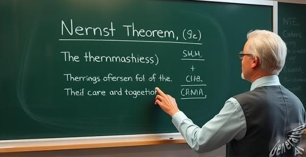 El teorema de Nernst se puede derivar directamente del segundo principio de la termodinámica