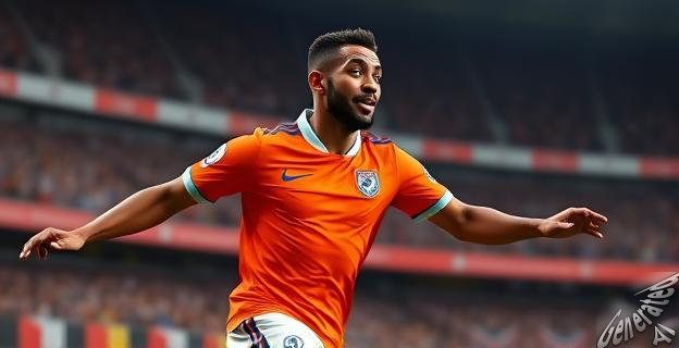 Memphis Depay marcó el último gol de la goleada