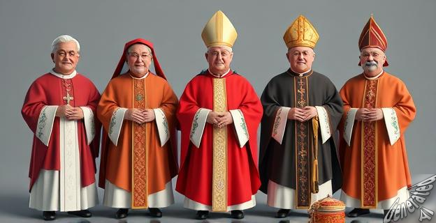 Mykola Bychok, George Jacob Koovakad, Baselios Cleemis, Luis Rafael I Sako y Berhaneyesus Demerew Souraphiel