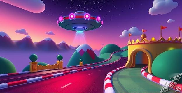 Un ovni en el mundo abierto que puede abducir personajes