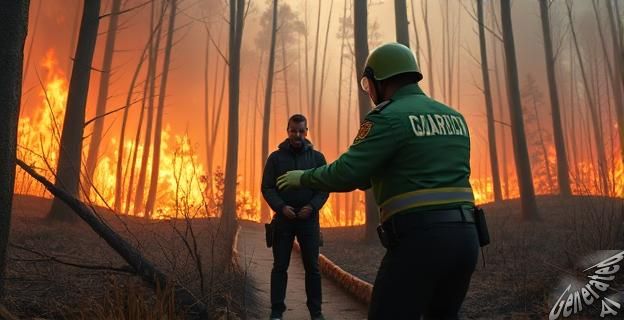 Tres personas han sido detenidas y 22 investigadas por los incendios en Galicia