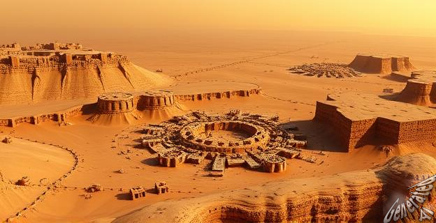 No son ciudades, sino formaciones geológicas