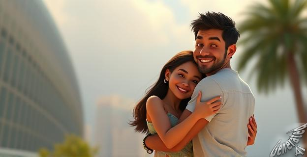 Martina y Adriano se acercan después de que Jacobo presencia un abrazo entre ellos