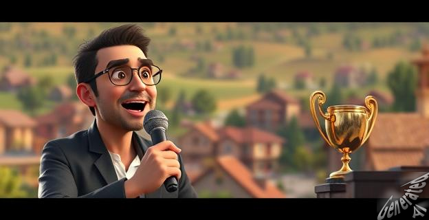 De vender camisas a recoger este premio