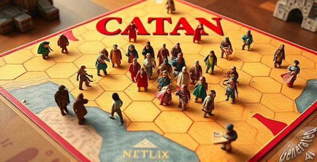 Netflix adquirió los derechos de Catan para crear un universo cinematográfico