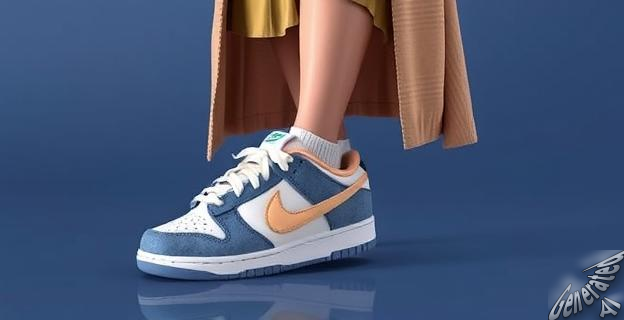 Zapatillas Dunk Low Denim de Nike a 125,99 euros