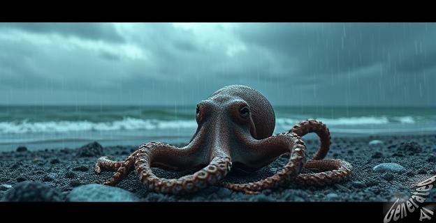 La muerte en masa de pulpos se debe a caídas rápidas en salinidad causadas por las lluvias