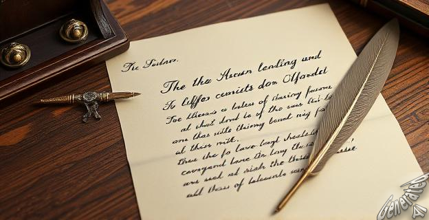 La carta manuscrita data de 1584