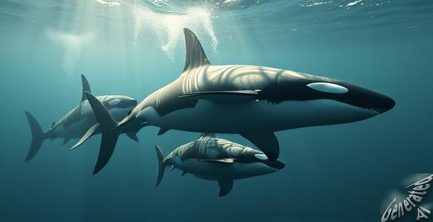 Las orcas atacan a jóvenes gran tiburones blancos para devorar sus hígados ricos en nutrientes
