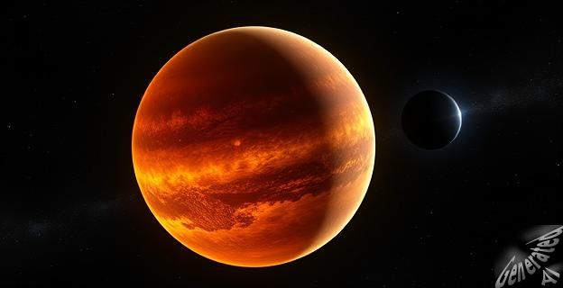 Un planeta con atmósfera casi íntegramente de carbono