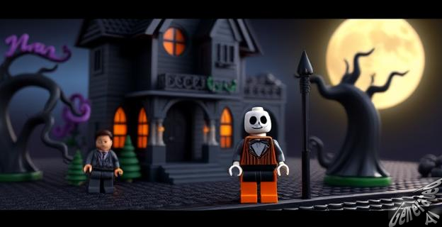 Sets de LEGO como Pesadilla antes de Navidad y Casa de Morticia