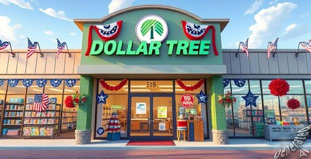 Dollar Tree lanza decoraciones patrióticas a $1.25