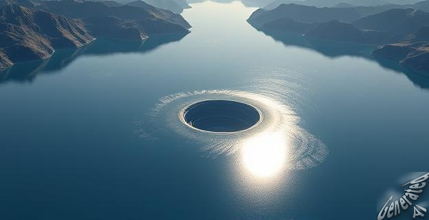 El lago Iro podría ser el resultado de un antiguo impacto de meteorito