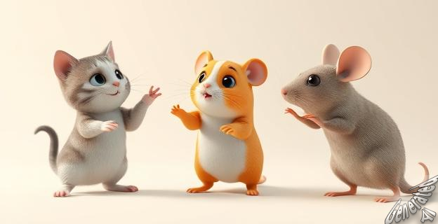 Gatos, cobayas y ratas pueden ser entrenadas con refuerzo positivo