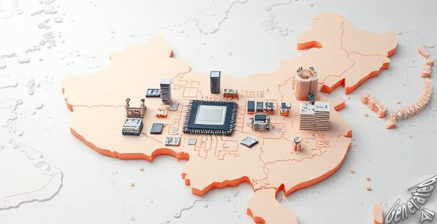 China avanzó en chips mediante el desarrollo de instalaciones de gran calibre por parte de Huawei y SMIC, y la creación de chips como el Kirin 9000S.