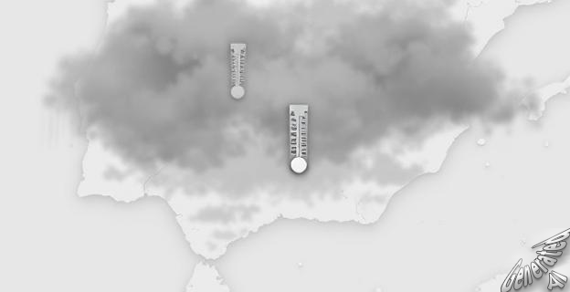 La borrasca Olivier llegará el miércoles a Canarias y el jueves a la península, trayendo lluvias y una caída de las temperaturas.