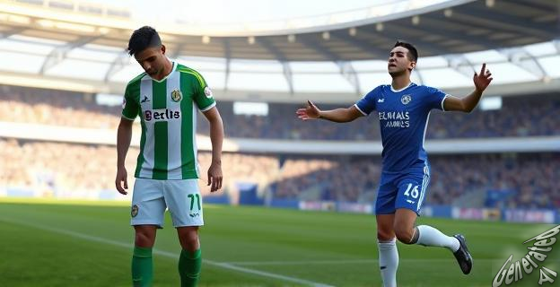 El Betis perdió 1-4