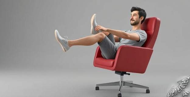 Cinco ejercicios que pueden realizarse en casa con una silla