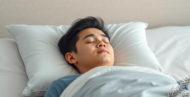 Una almohada de altura media y firmeza media-baja es ideal para dormir de espalda o boca arriba