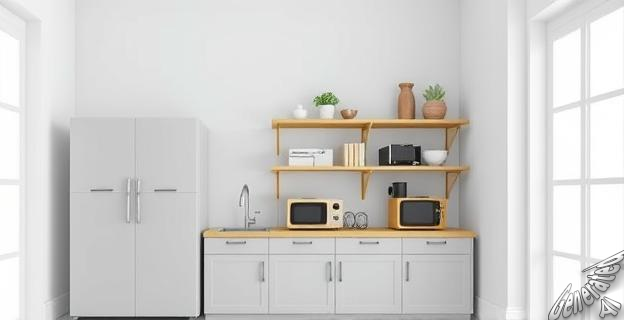 Un estante de almacenamiento de cocina de AliExpress por 8 euros