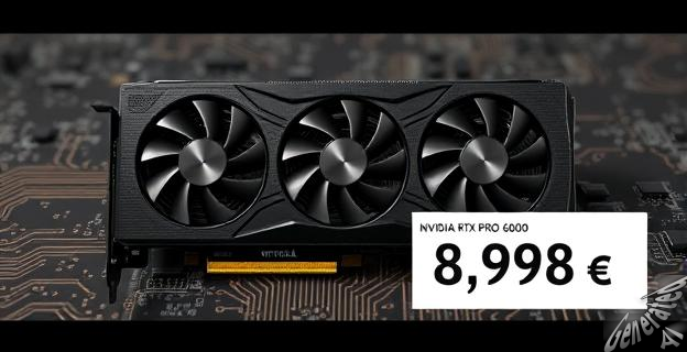 La NVIDIA RTX PRO 6000 cuesta al menos 8.982 euros