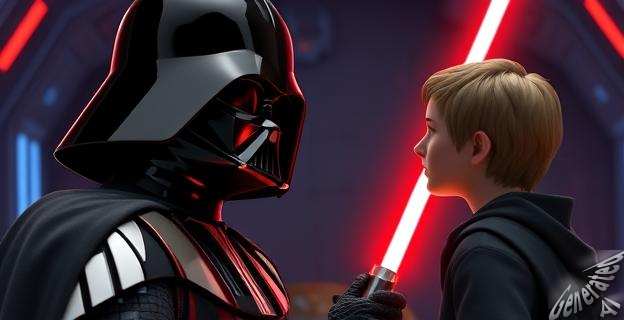 El secreto era que Darth Vader era el padre de Luke Skywalker