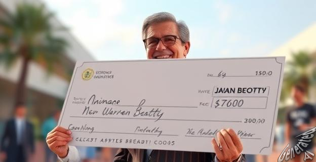 Warren Beatty se embolsó alrededor de 271 millones de dólares