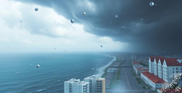 Tormentas con granizo y viento en Aragón, Cataluña, Valencia, Murcia y Baleares