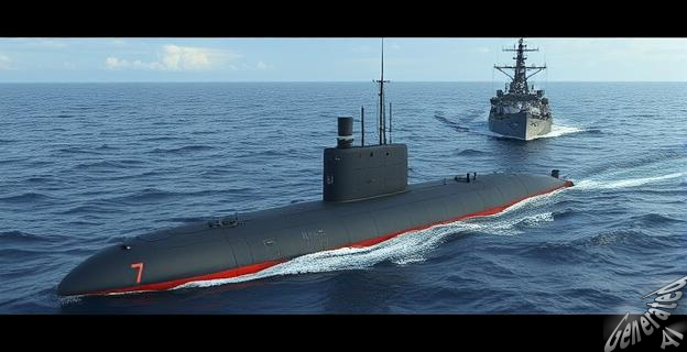 El submarino ruso Krasnodar fue detectado y escoltado por la Real Armada Británica