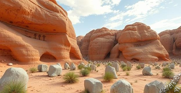 Pinturas rupestres de 5.000 a 7.000 años