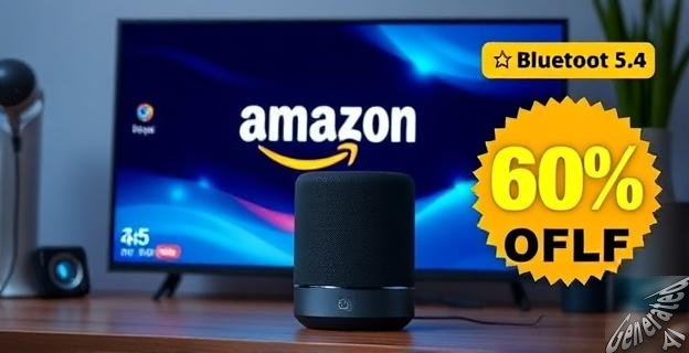 El altavoz Bluetooth 5.4 Speaker está disponible por 30,99 € con un descuento del 69%