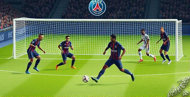 El PSG anotó 5 goles en la noche