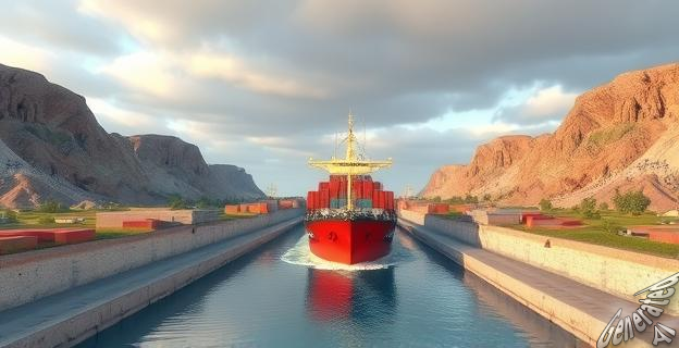 El canal de Pinglu permitirá que embarcaciones de hasta 5.000 toneladas naveguen directamente desde el interior del país hasta puertos marítimos