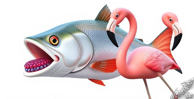 El color del salmón proviene de la astaxantina contenida en los crustáceos que consume