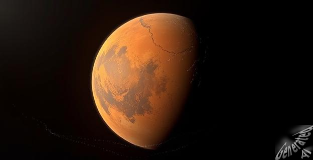Las líneas en Marte son probablemente marcas dejadas por el viento y el polvo