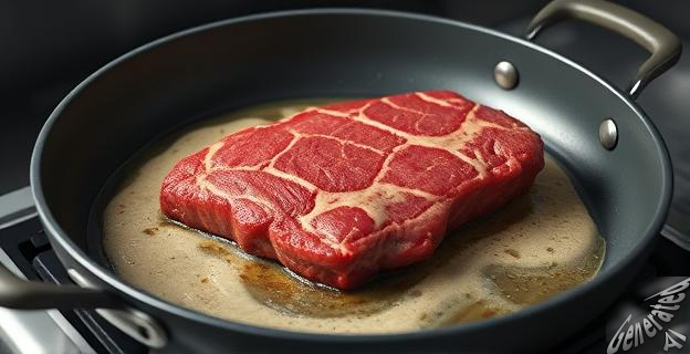 Utiliza la grasa del animal para freír la carne