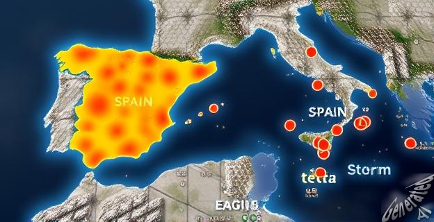 Aragón, Castilla-La Mancha, Navarra, La Rioja y la Comunidad Valenciana están en alerta naranja