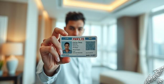 Preparar una copia del DNI con los datos necesarios para el registro de viajeros