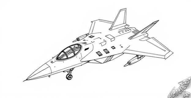 El J-36 tiene una configuración con dos asientos lado a lado y tres bodegas de armamento