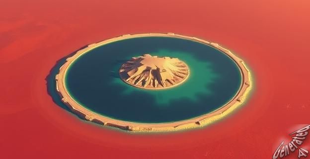 Laheq Island es una isla semiartificial de lujo en el Mar Rojo