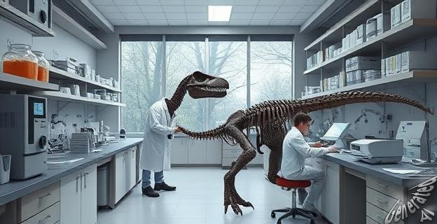 No existe ADN de dinosaurio recuperado